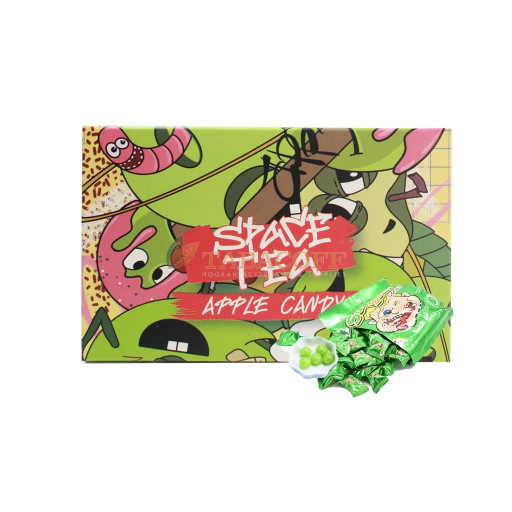 Безтабачна суміш Space Tea Apple Candy (Яблучні льодяники) 40 гр